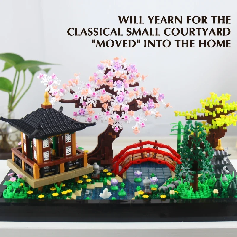 Bonsai Tree Zen Garden - DIY Zen Realm Garden Building Blocks