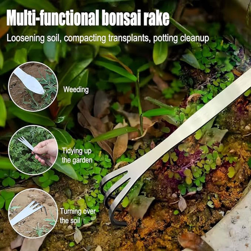 Stainless Steel Root Rake Hand - огляд і ціна Bonsai Garden Zen