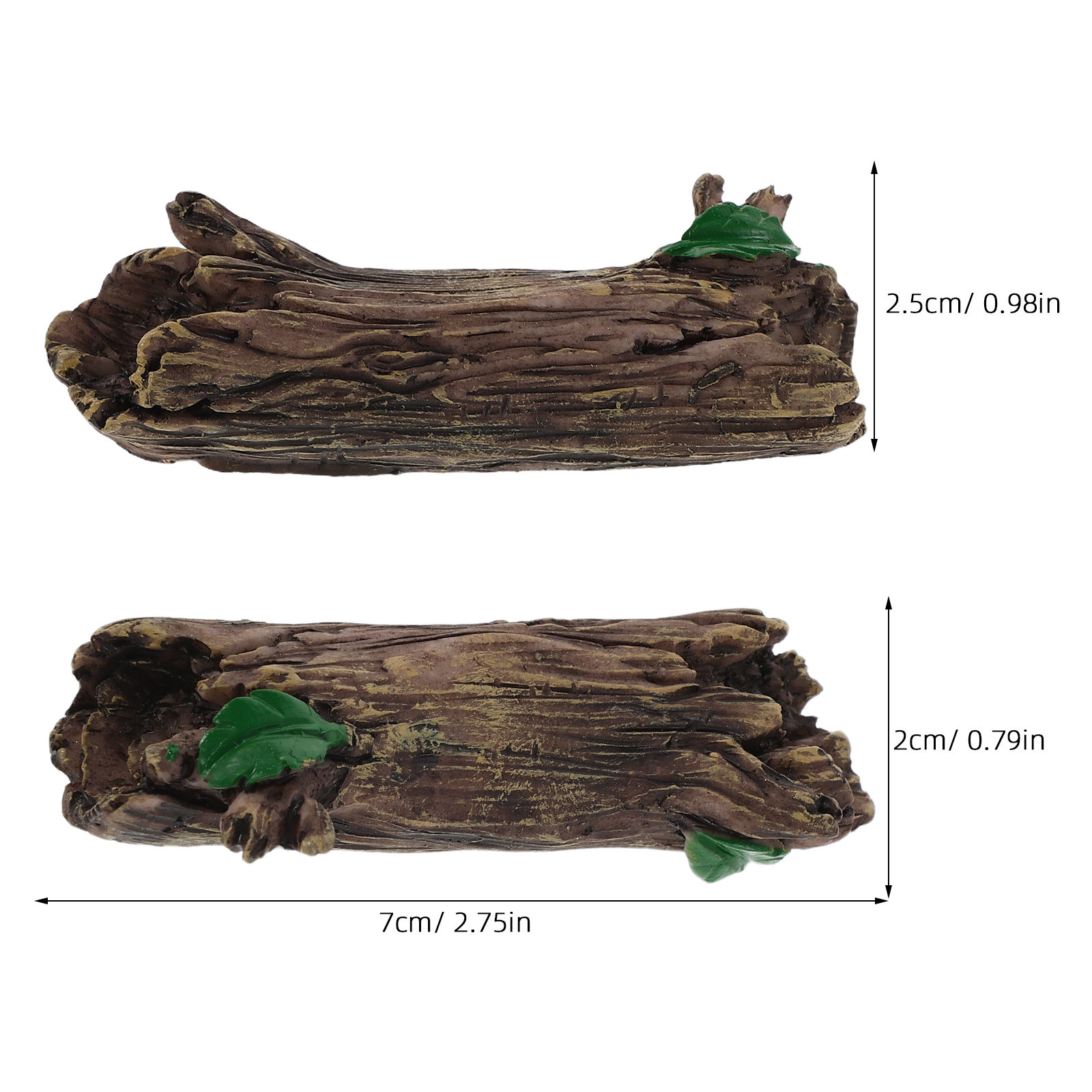 4Pcs Mini Resin Tree Stump For - огляд і ціна Bonsai Tree Zen Garden
