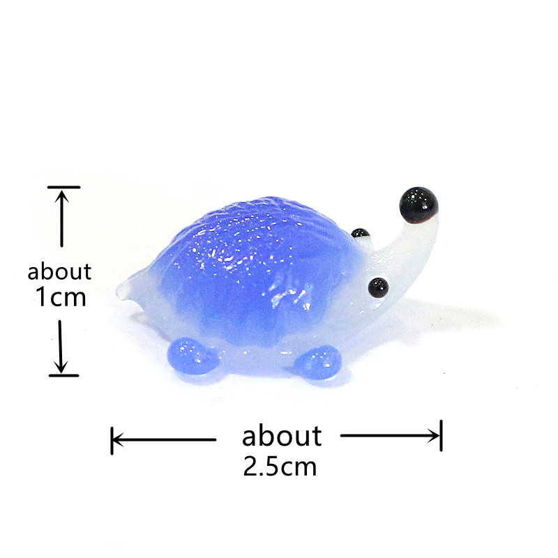 Handmade Mini Glass Hedgehog F - огляд і ціна Japan Bonsai Garden