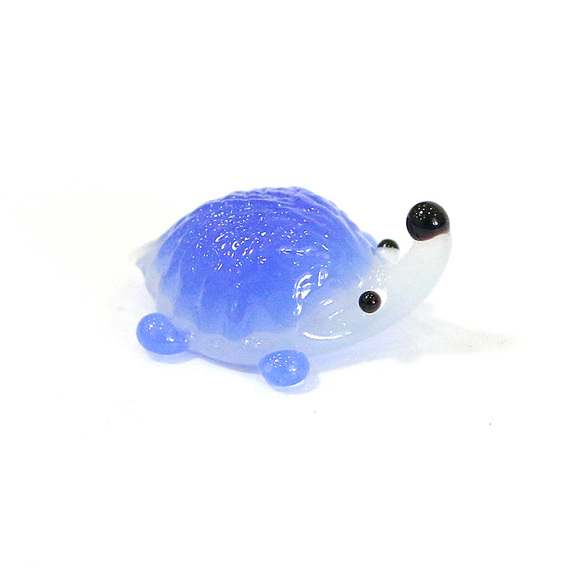 Handmade Mini Glass Hedgehog F - огляд і ціна Japan Bonsai Garden