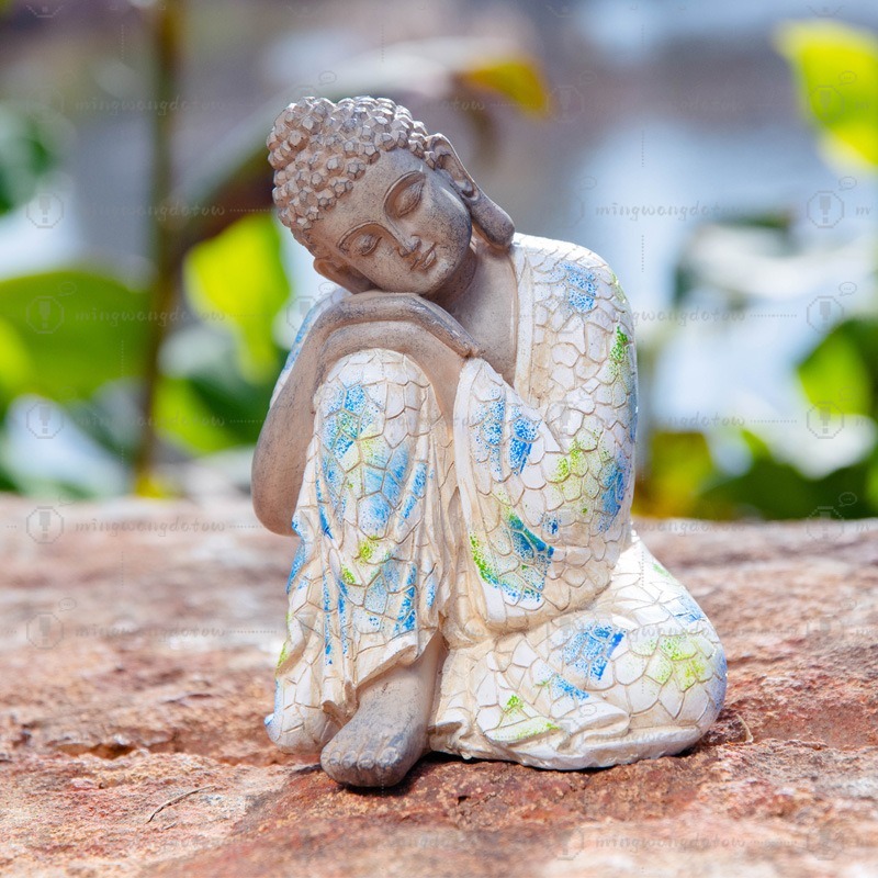 Mini Buddha Statue Ornament, N - огляд і ціна Bonsai Garden Usa