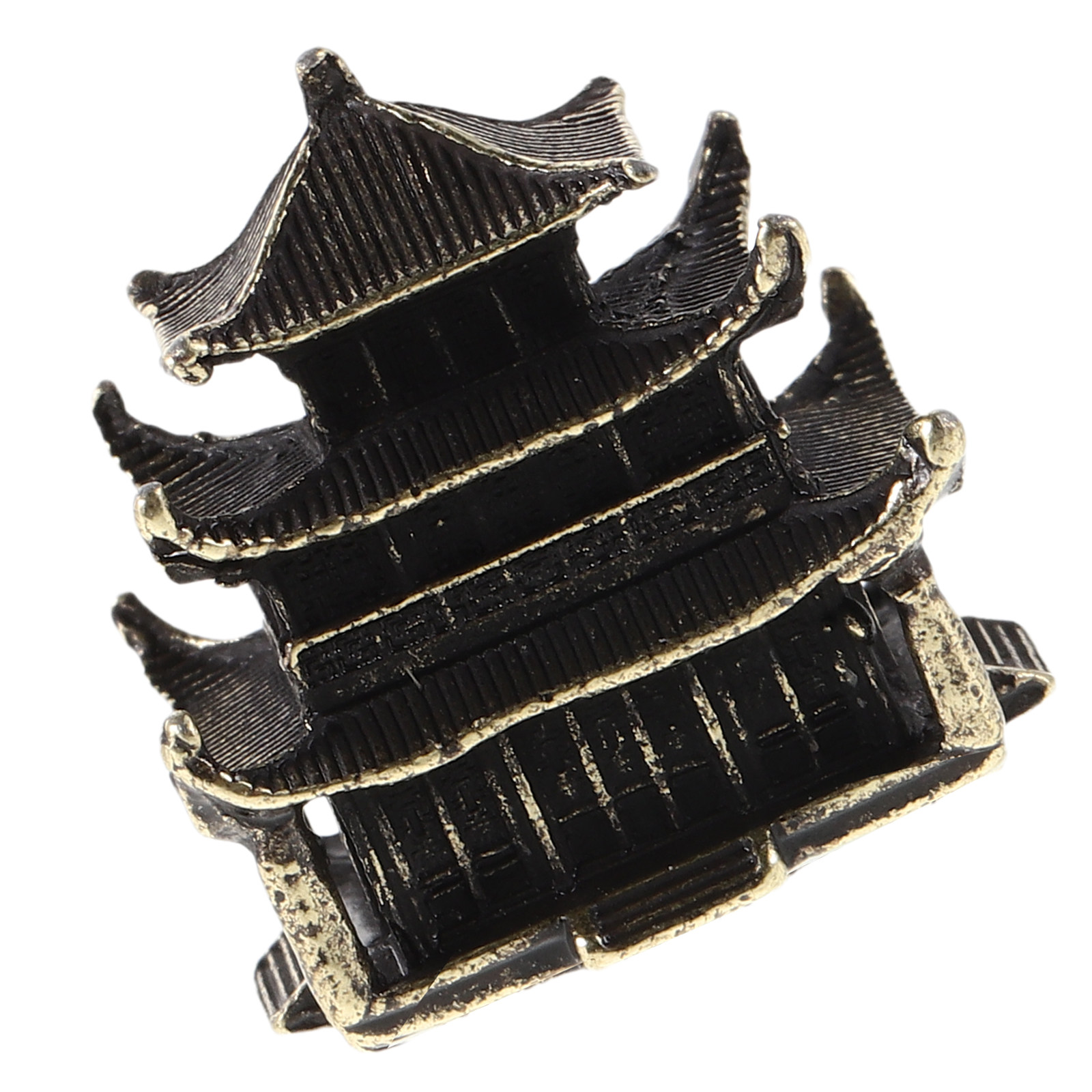 Mini Brass Pagoda Ancient Pavi - огляд і ціна Bonsai Garden For Desk