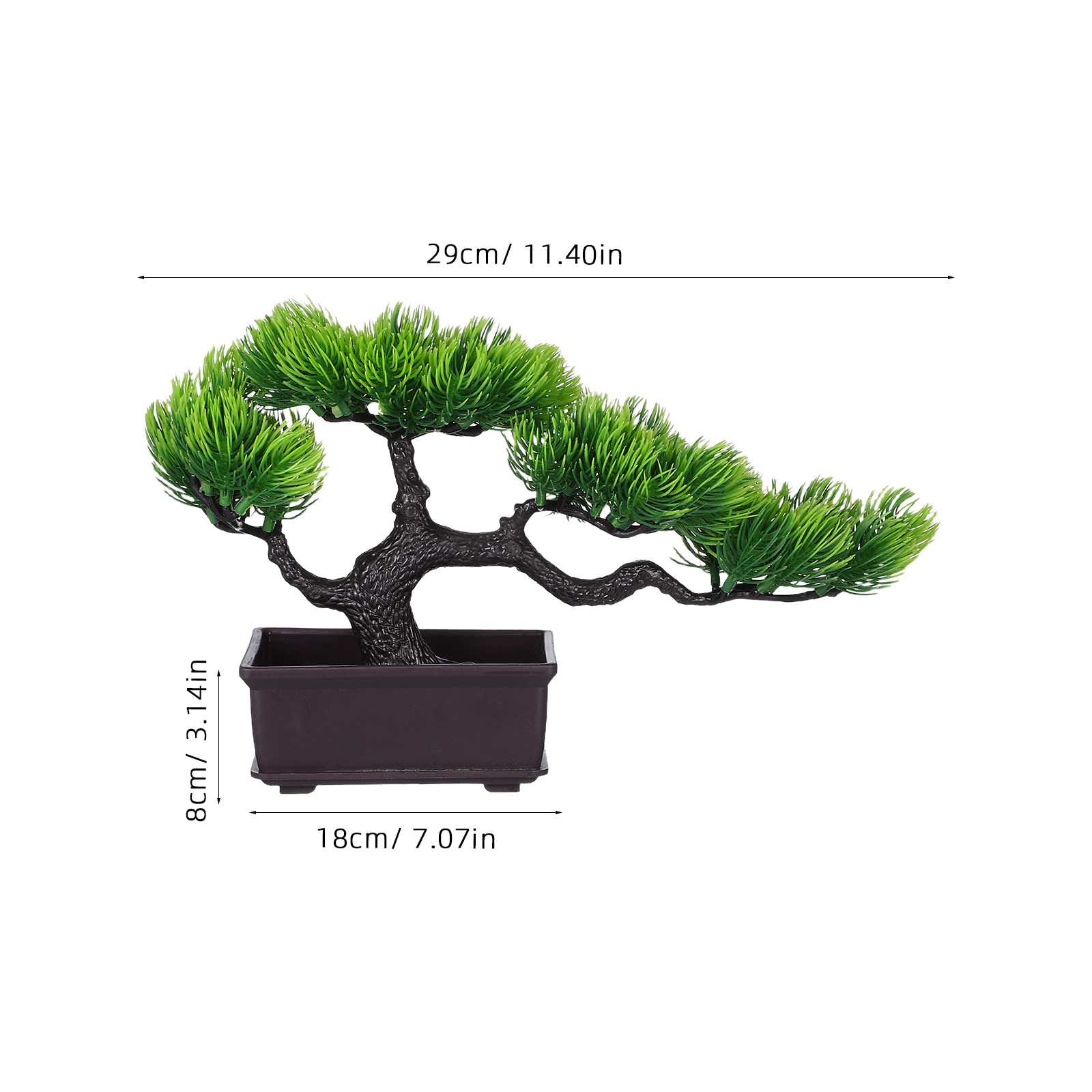 Artificial Bonsai Potted Faux  - огляд і ціна Bonsai Tree Zen Garden