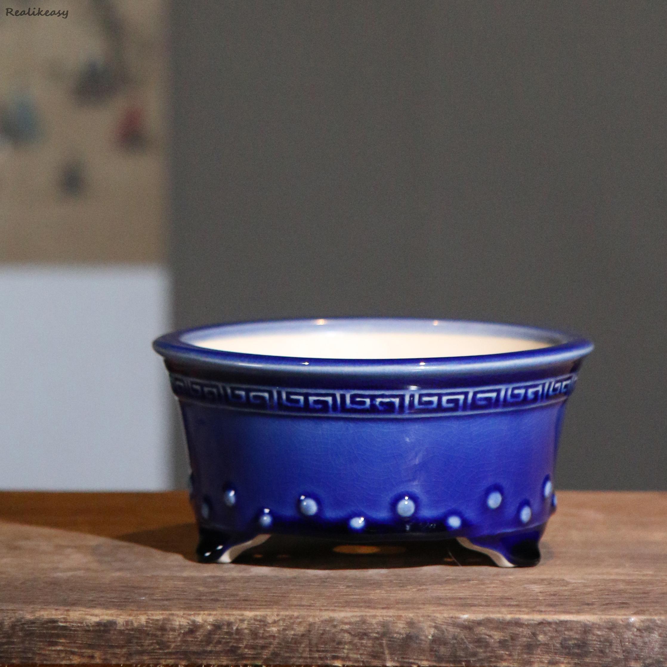 Purple Clay Flower Pot Ceramic - огляд і ціна Japanese Garden Bonsai