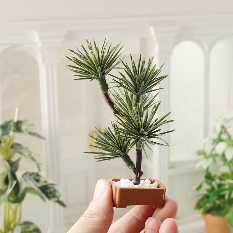 1Pcs 1/12 Dollhouse Simulation - огляд і ціна Bonsai Garden Usa