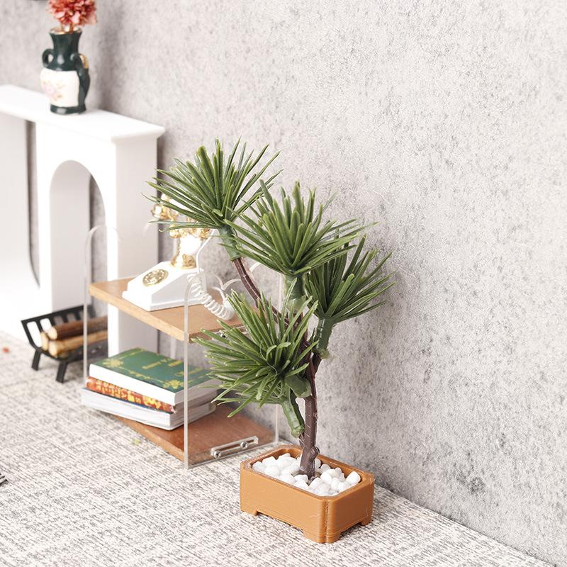 1Pcs 1/12 Dollhouse Simulation - огляд і ціна Bonsai Garden Usa