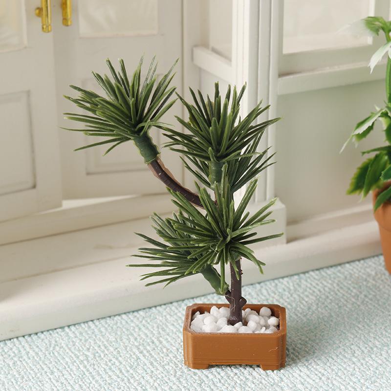 1Pcs 1/12 Dollhouse Simulation - огляд і ціна Bonsai Garden Usa