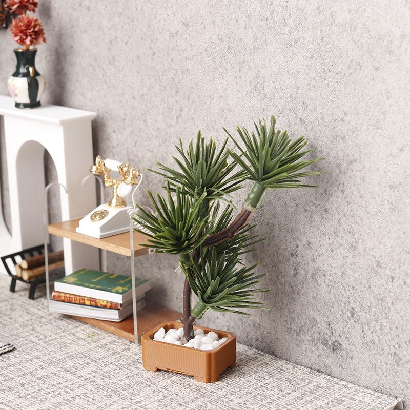 1Pcs 1/12 Dollhouse Simulation - огляд і ціна Bonsai Garden Usa