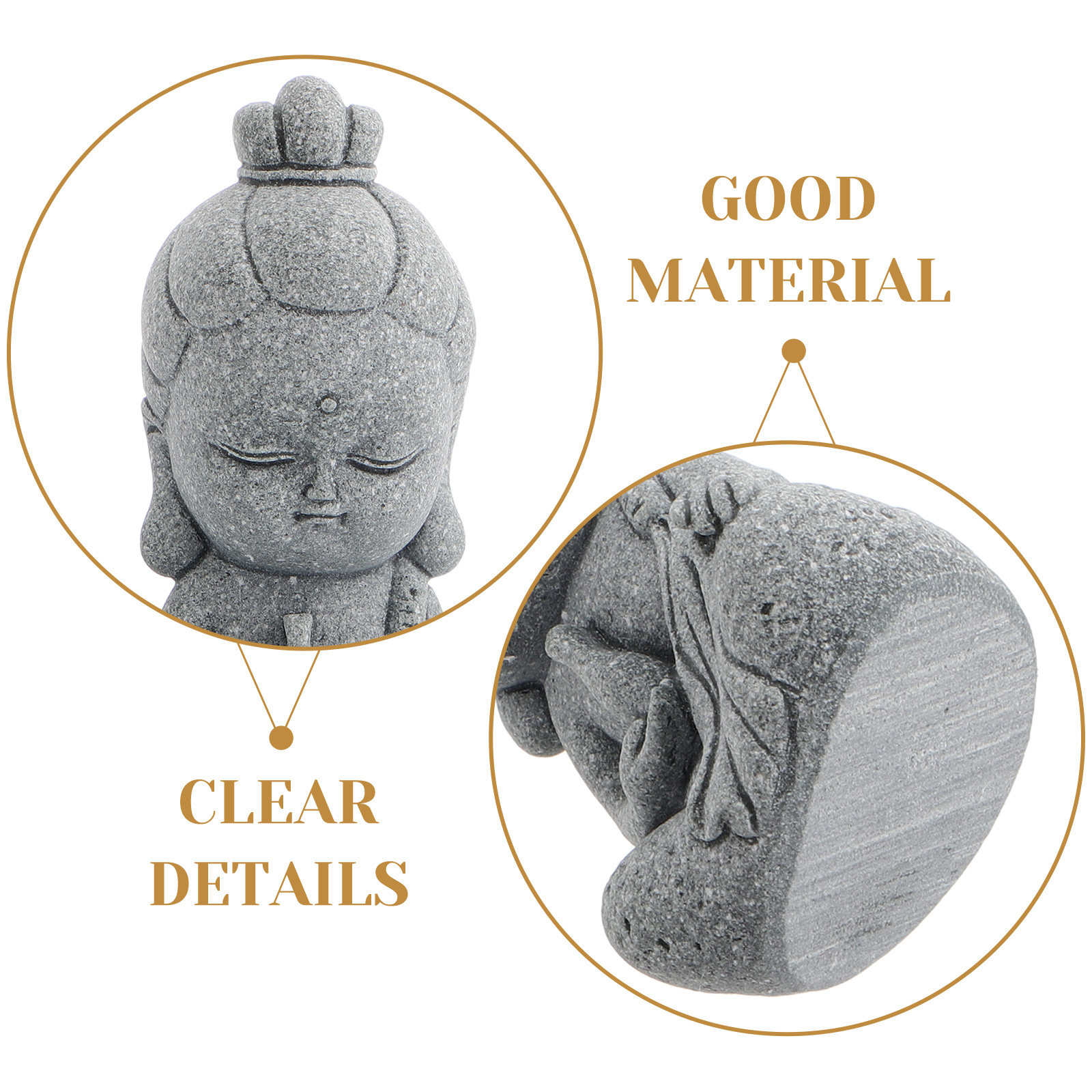 Exquisite Mini Guan Yin Stone  - огляд і ціна Bonsai Garden Zen