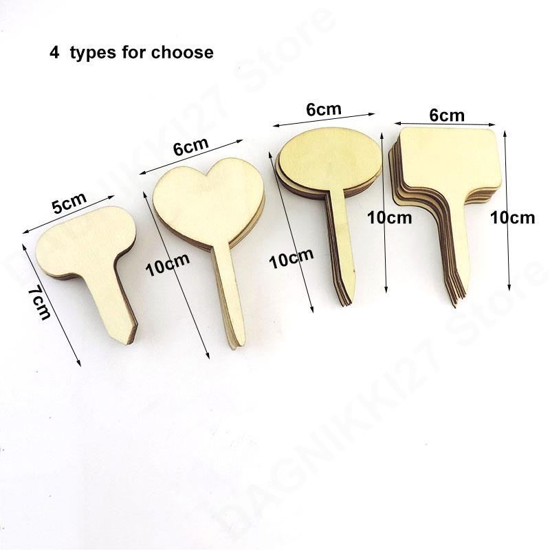 10x T-Type Wooden Plant Labels - огляд і ціна Bonsai Garden Tools