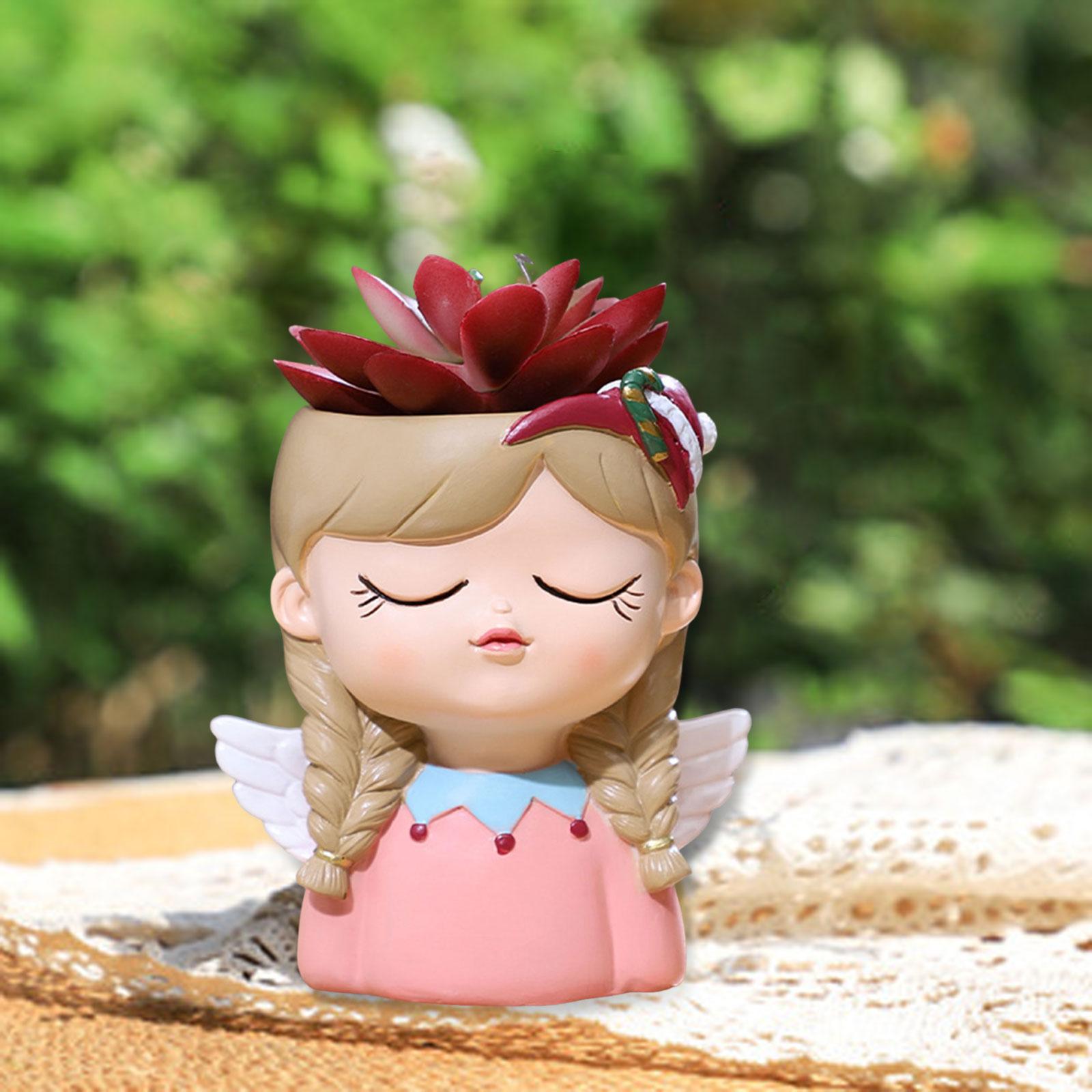 Plant Pot Elf Girl Flower Pot  - огляд і ціна Bonsai Garden For Desk