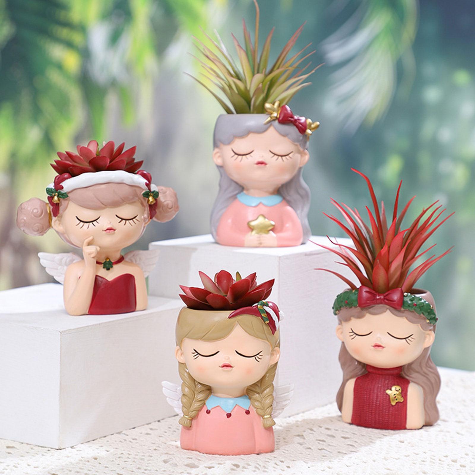 Plant Pot Elf Girl Flower Pot  - огляд і ціна Bonsai Garden For Desk