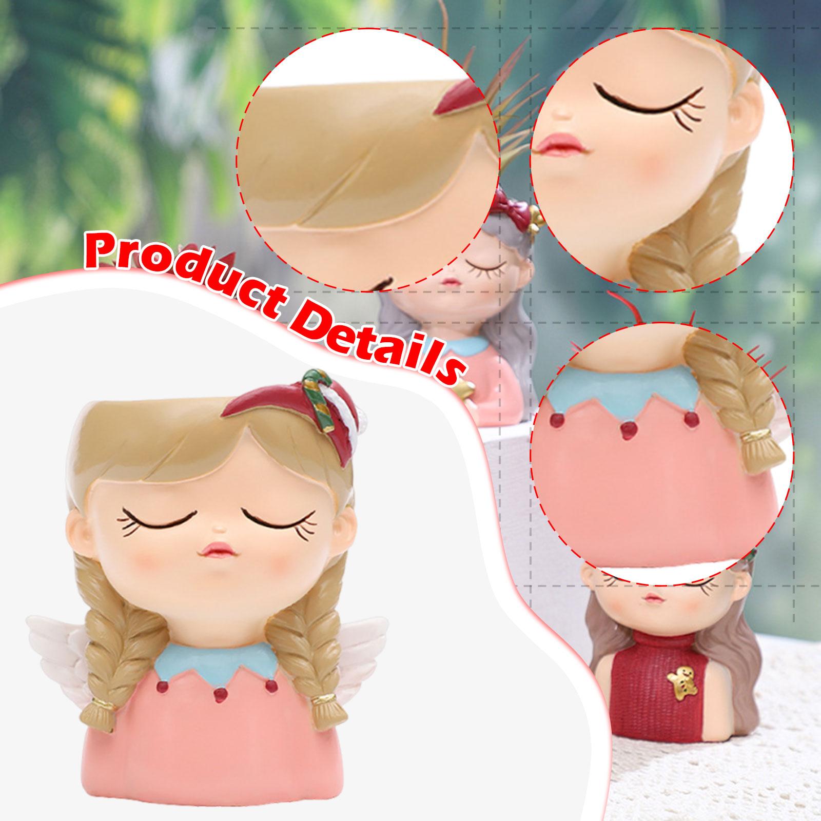 Plant Pot Elf Girl Flower Pot  - огляд і ціна Bonsai Garden For Desk