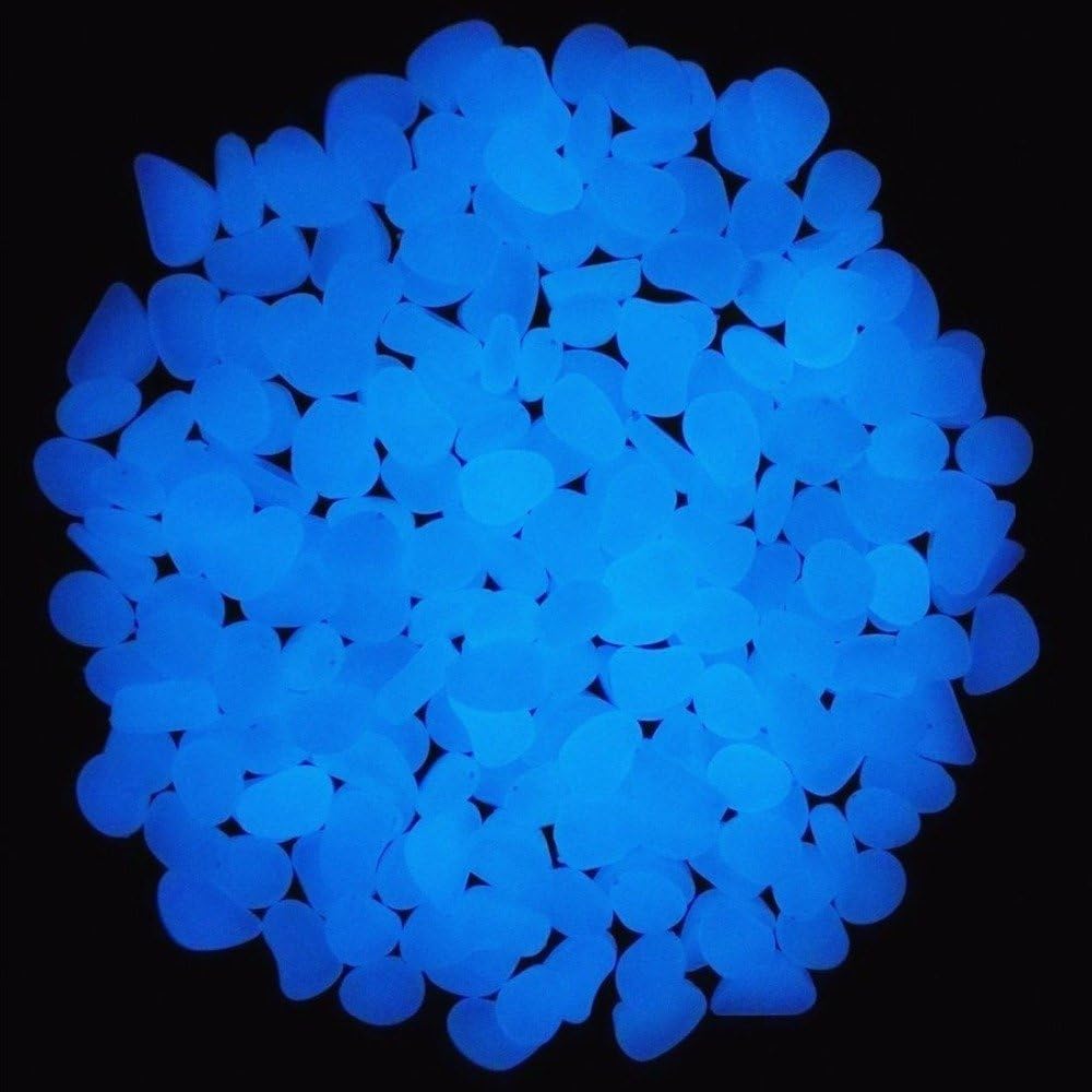 Fish Tank Rocks Glow Blue Pebb - огляд і ціна Bonsai Garden Zen