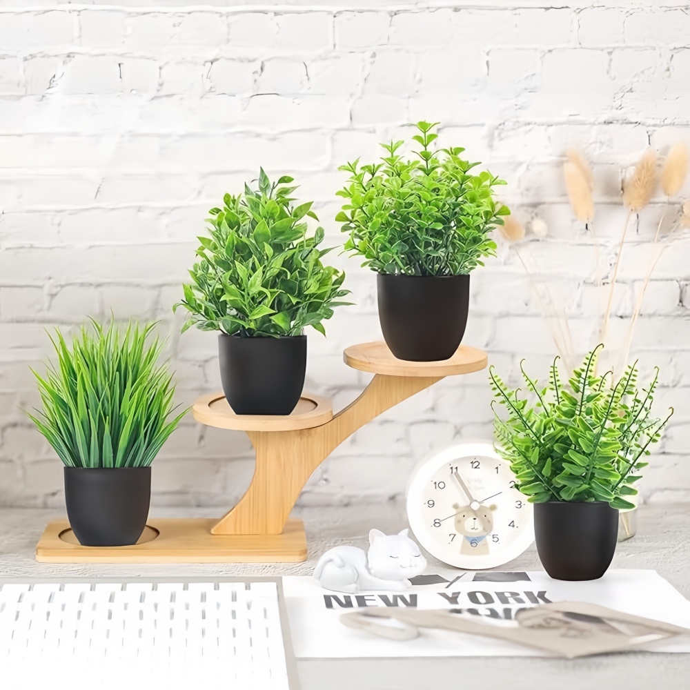 4pcs/set Mini Artificial Plant - огляд і ціна Bonsai Garden Zen