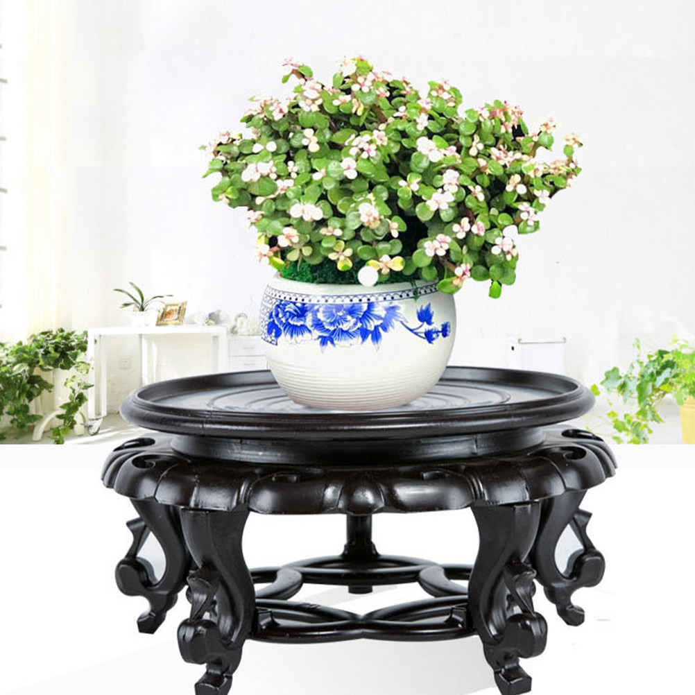 Resin Potted Plant Display Bas - огляд і ціна Bonsai Garden Stand