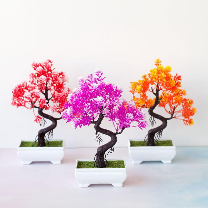 [MOA]Small Tree Pot Fake Plant - огляд і ціна Bonsai Tree Zen Garden