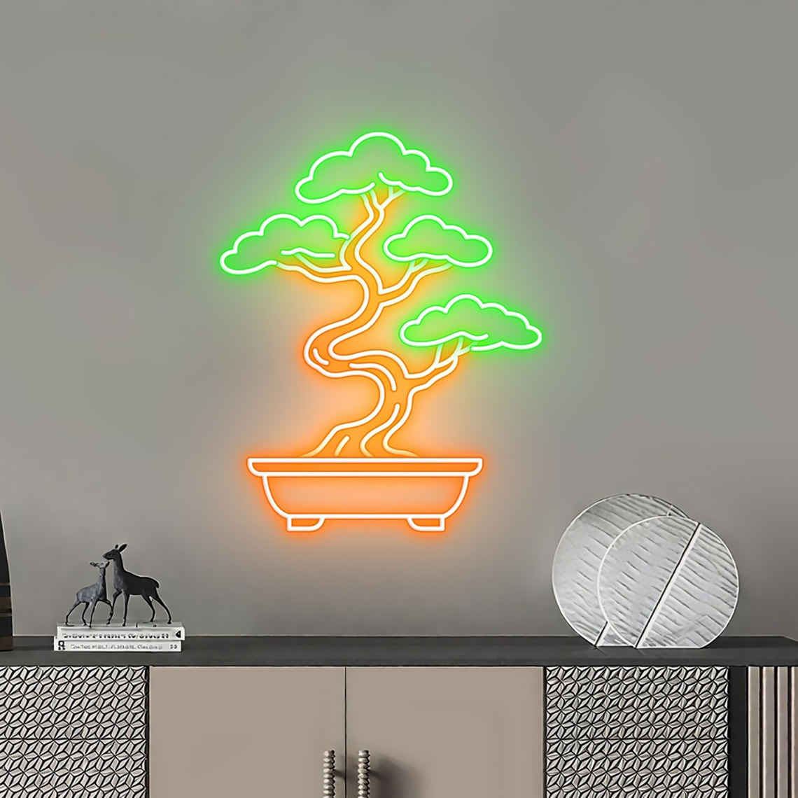 Bonsai Tree Neon Sign Zen Gard - огляд і ціна Bonsai Tree Zen Garden