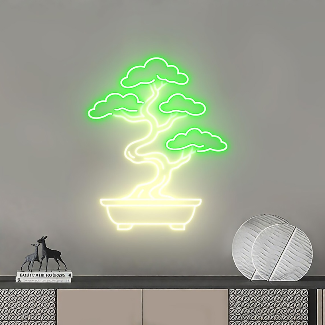 Bonsai Tree Neon Sign Zen Gard - огляд і ціна Bonsai Tree Zen Garden