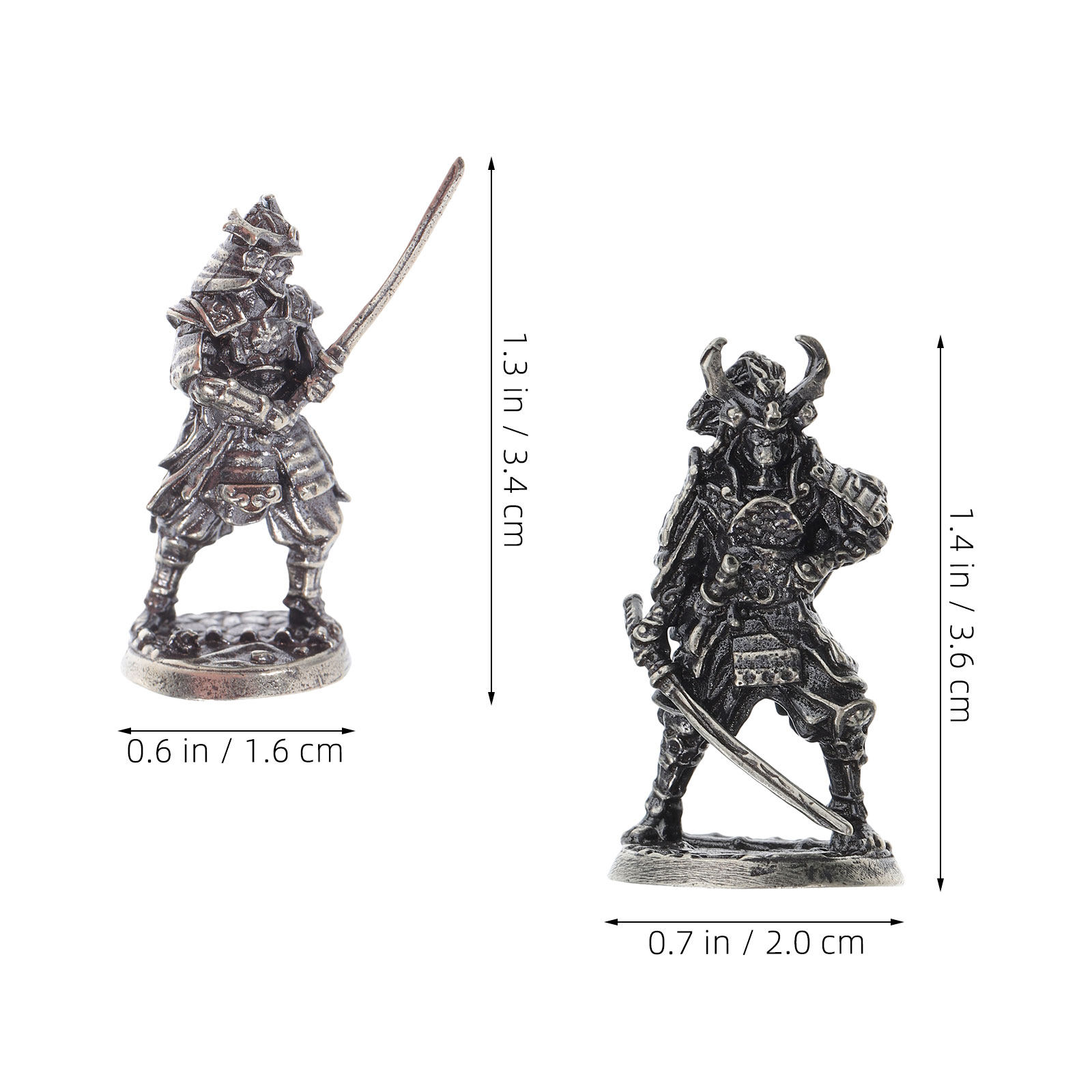 2Pcs Japanese Samurai Warrior  - огляд і ціна Japanese Garden Bonsai