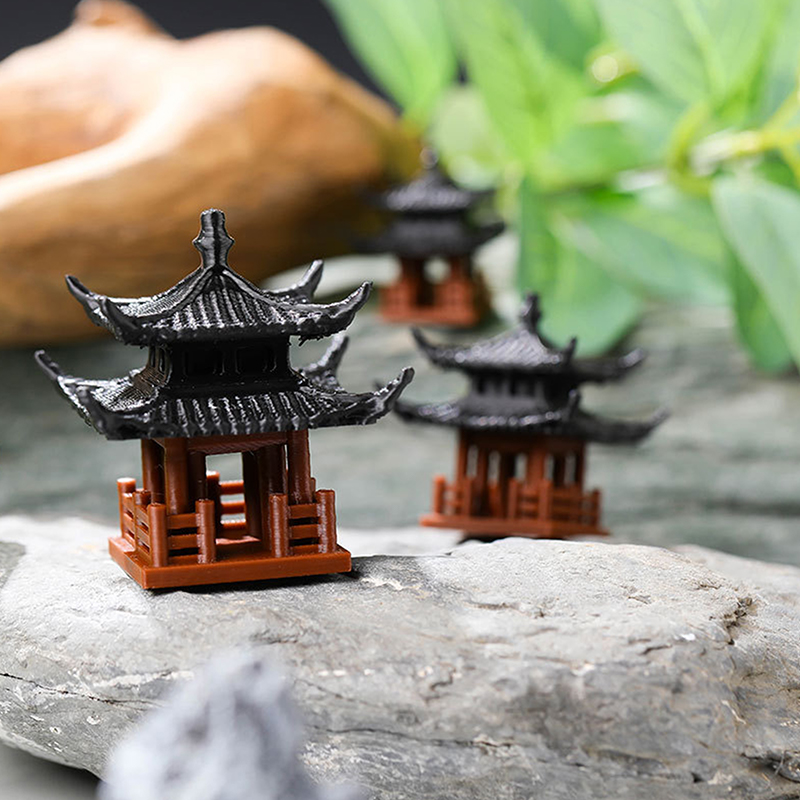 Mini Pagoda Statue Fairy Garde - огляд і ціна Bonsai Garden Zen