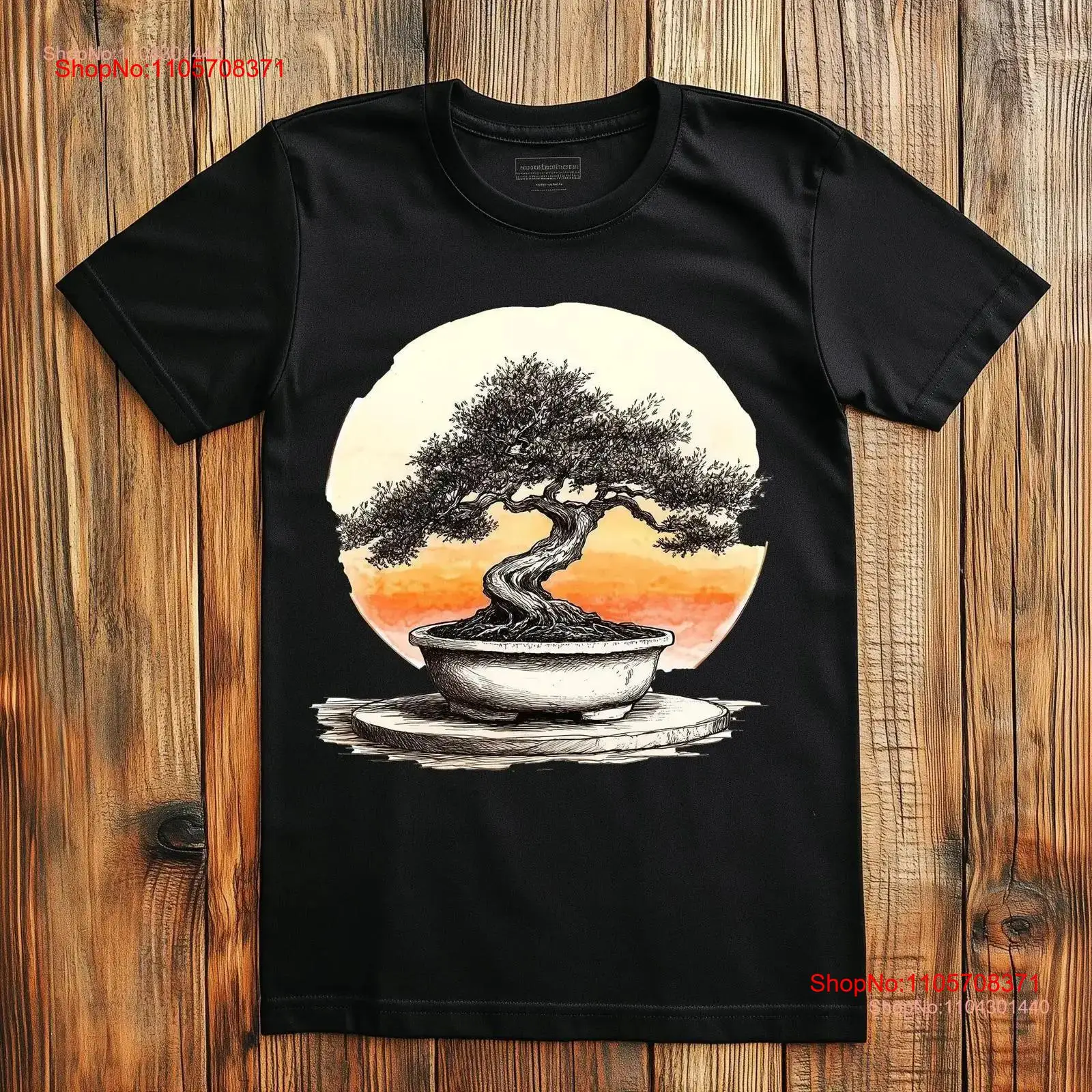 Japanese Bonsai Tree T Shirt Z - огляд і ціна Bonsai Tree Zen Garden