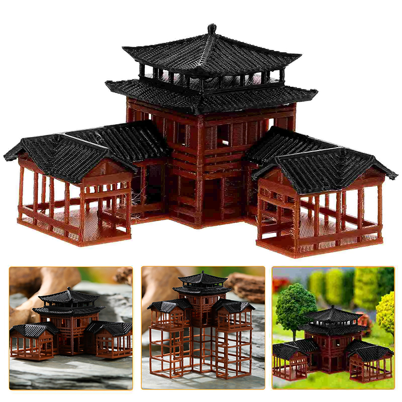 Chinese Inn Statue Ancient Bui - огляд і ціна Japanese Garden Bonsai