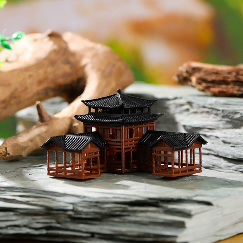Chinese Inn Statue Ancient Bui - огляд і ціна Japanese Garden Bonsai