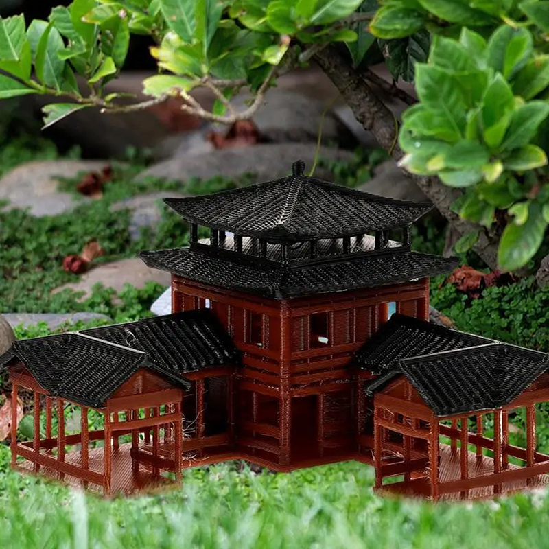 Chinese Inn Statue Ancient Bui - огляд і ціна Japanese Garden Bonsai