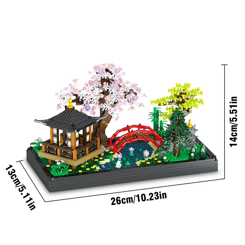 DIY Zen Realm Garden Building  - огляд і ціна Bonsai Tree Zen Garden
