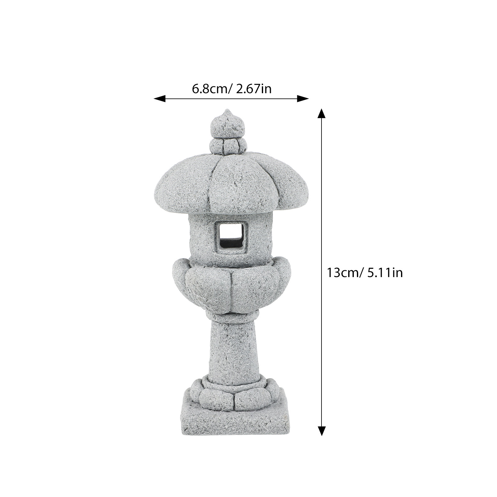 Miniature Sandstone Lantern Pa - огляд і ціна Japanese Garden Bonsai