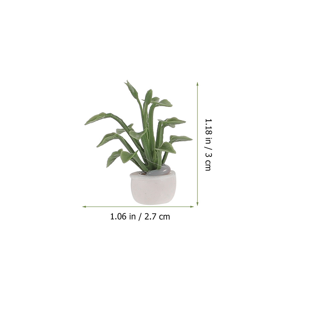 9Pcs Miniature Potted Plant Re - огляд і ціна Bonsai Garden For Desk