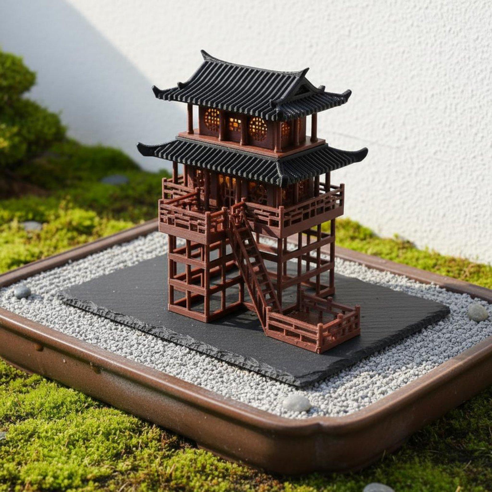 Bonsai House Tabletop Plastic  - огляд і ціна Bonsai Garden Usa