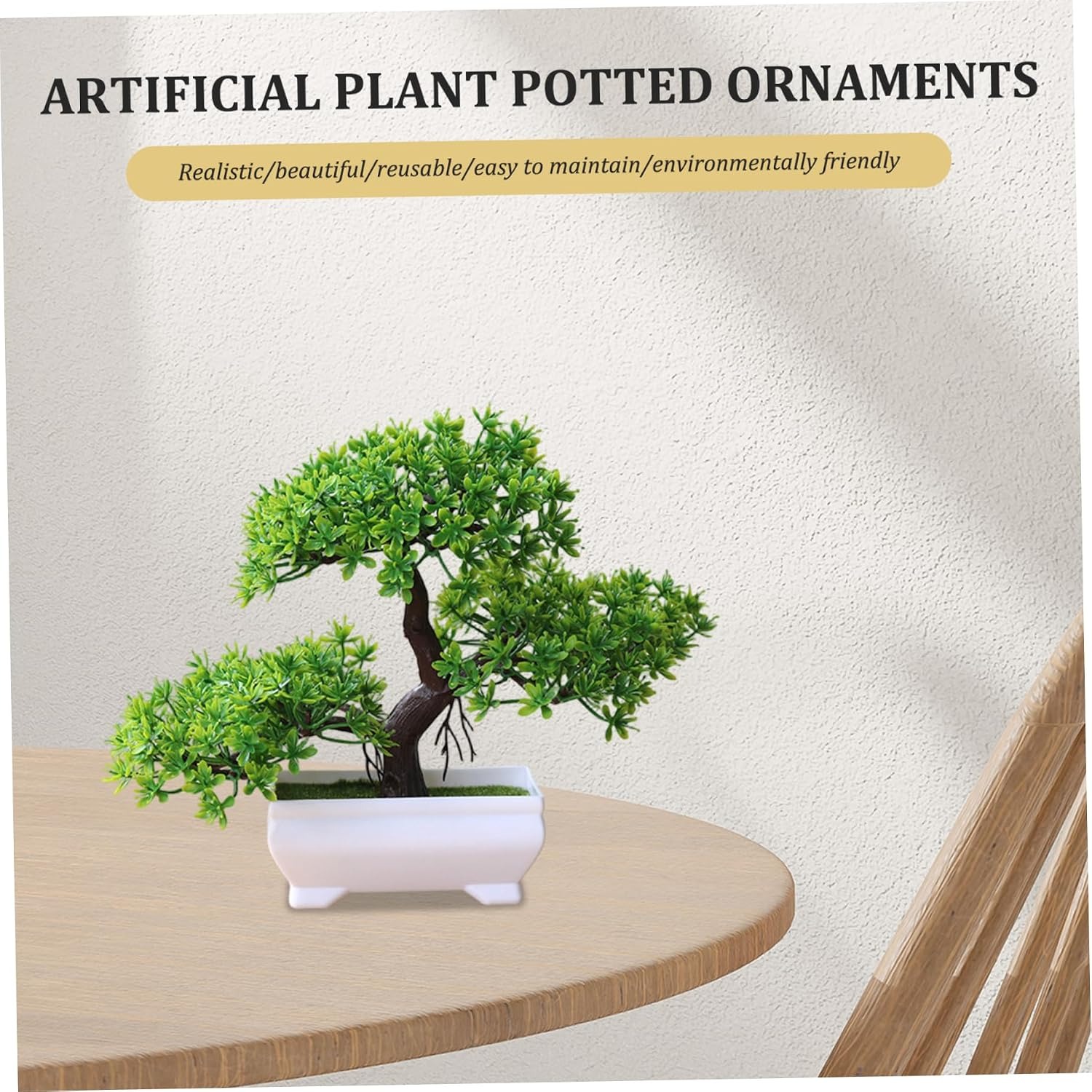 1/2Pcs Artificial Bonsai Tree  - огляд і ціна Bonsai Garden Zen